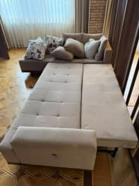 Künc divan, Bej rəng — şəkil 4
