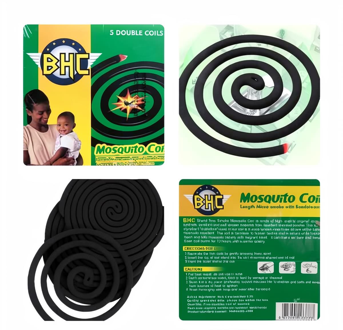BHC Milçək və Ağcaqanad Qovan Yanan Spiral