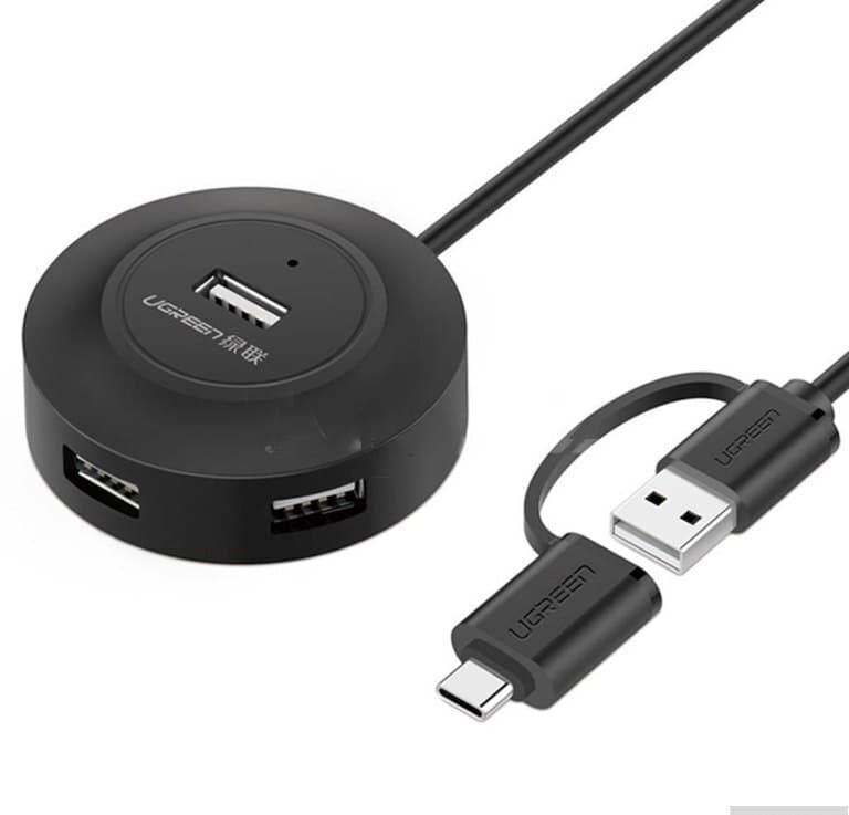 USB Hub Ugreen CR106 30367 4-port 2m