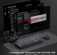 Mexaniki klaviatura Mchose G87 V2 Black Gradient — şəkil 8