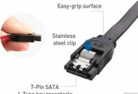Qızılı rəng data kabel, SATA — şəkil 6