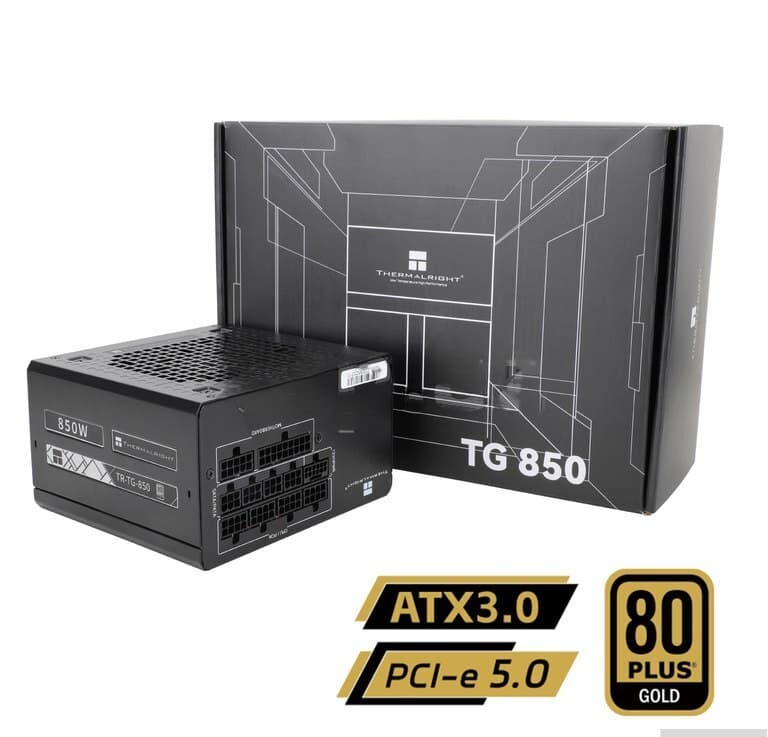 Qida bloku Thermalright TR-TG850 850W 80+ Gold