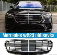 Radiator barmaqlığı Mercedes S-Class W223 — şəkil 5
