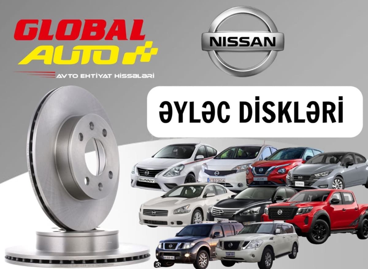 Əyləc diskləri Nissan modelləri üçün