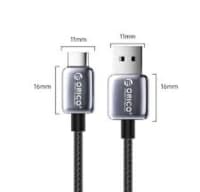 Qara rəng data kabel, USB — şəkil 1