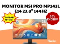 MSI PRO MP243L E14 23.8" 144Hz IPS Monitor — şəkil 1