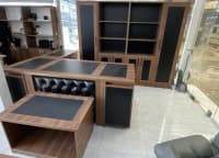 Ofis masası Qəhvəyi rəng — şəkil 3