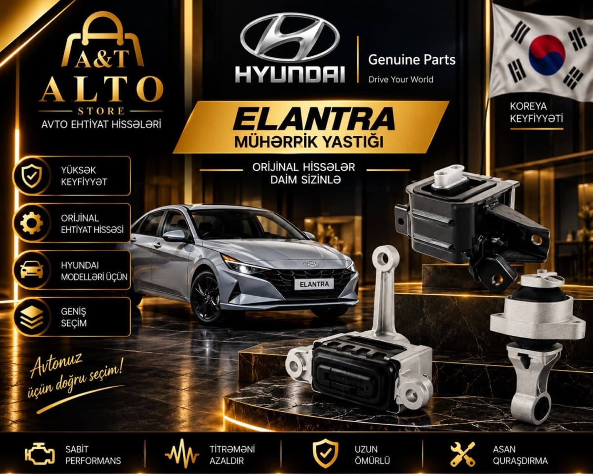 Mühərrik yastığı Hyundai Elantra
