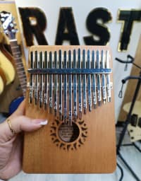 Kalimba 17 klaviaturalı baş barmaq piano — şəkil 3
