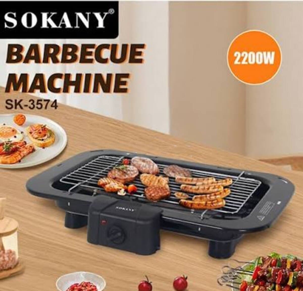 Elektrik manqal Sokany 2200W