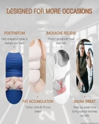 Tummy Wrap Bel İncəldici Korset — şəkil 6