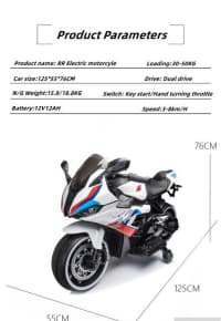Uşaq motosikleti RR 12V — şəkil 6