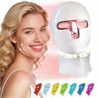 LED üz maskası 7 rəngli kosmetik cihaz — şəkil 14