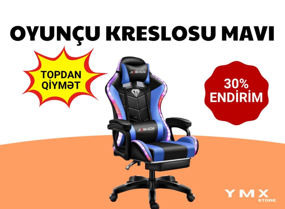 Mavi rəng, Oyun kompüter kreslosu