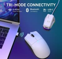 Oyun siçanı Attack Shark X11 White — şəkil 3