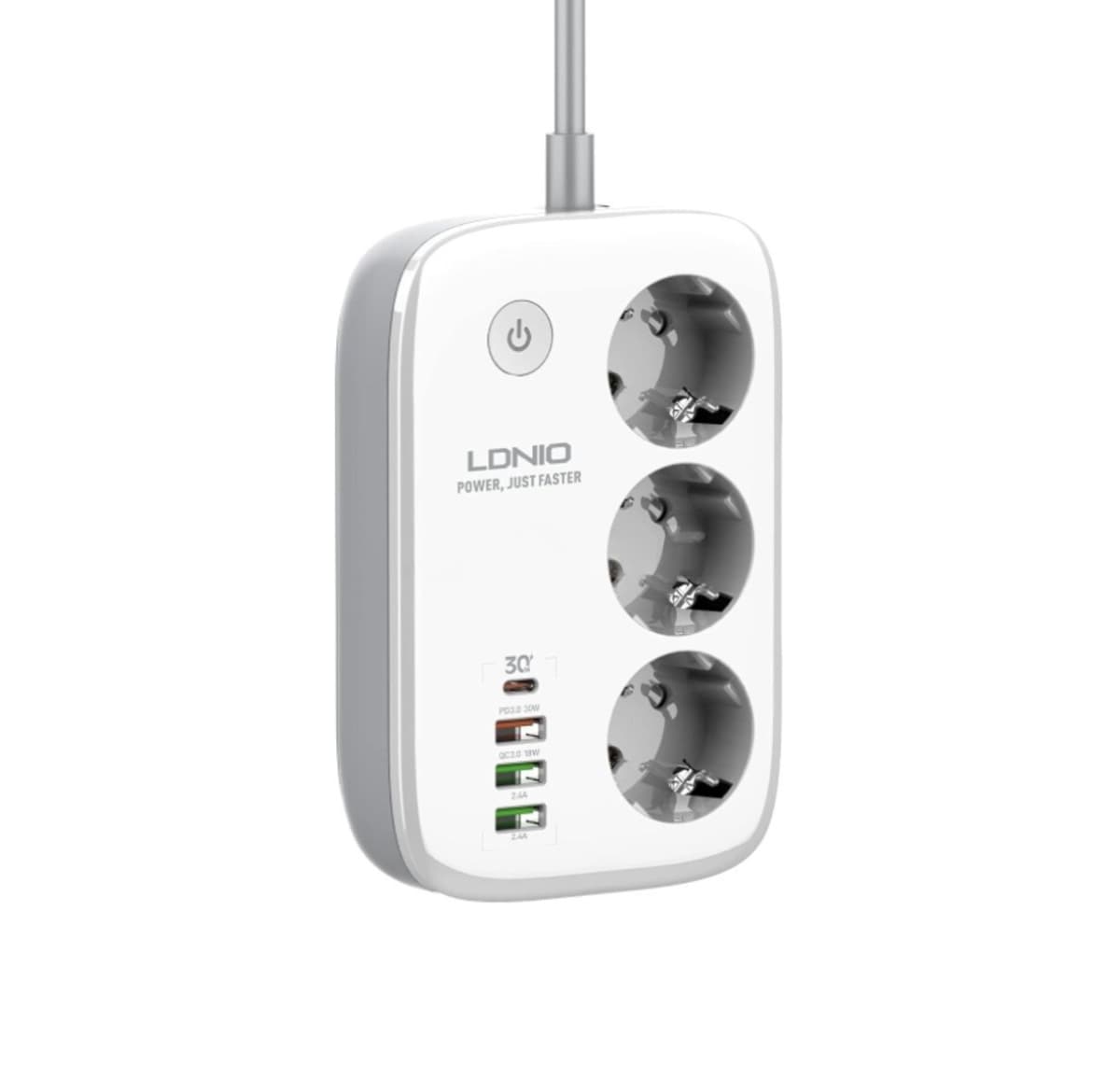 Uzadıcı LDNIO SE3452 3AC 2500W 2 metr
