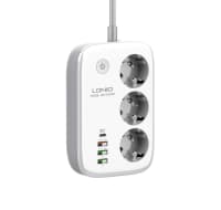 Uzadıcı LDNIO SE3452 3AC 2500W 2 metr — şəkil 1