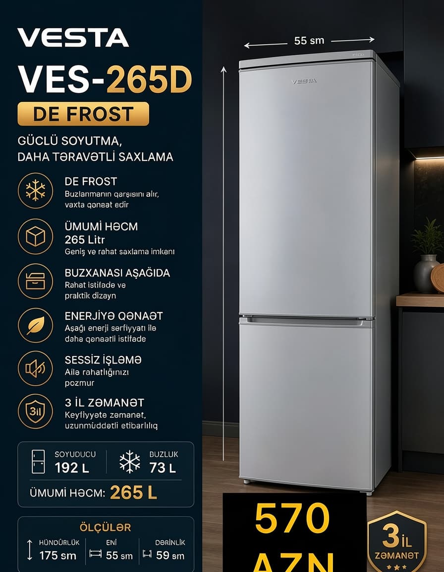 Vestel soyuducu