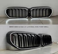 BMW G30 üçün İşıqlı Radiator Barmaqlığı (Oblisofka) — şəkil 1