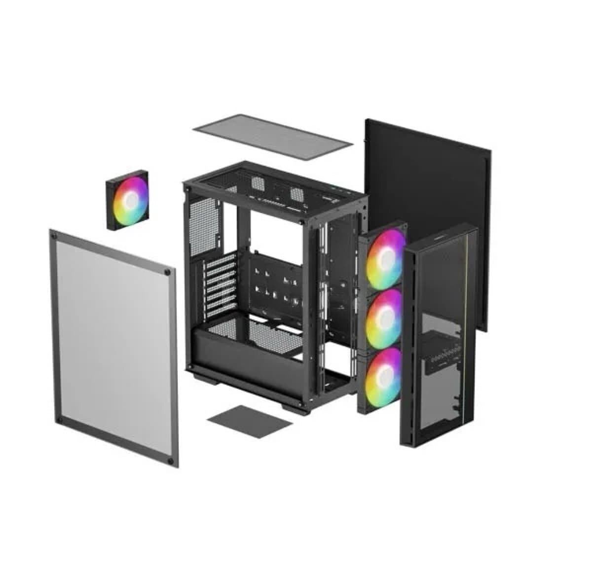 DeepCool Matrexx 55 Mesh V4 Gaming Kompüter Korpusu