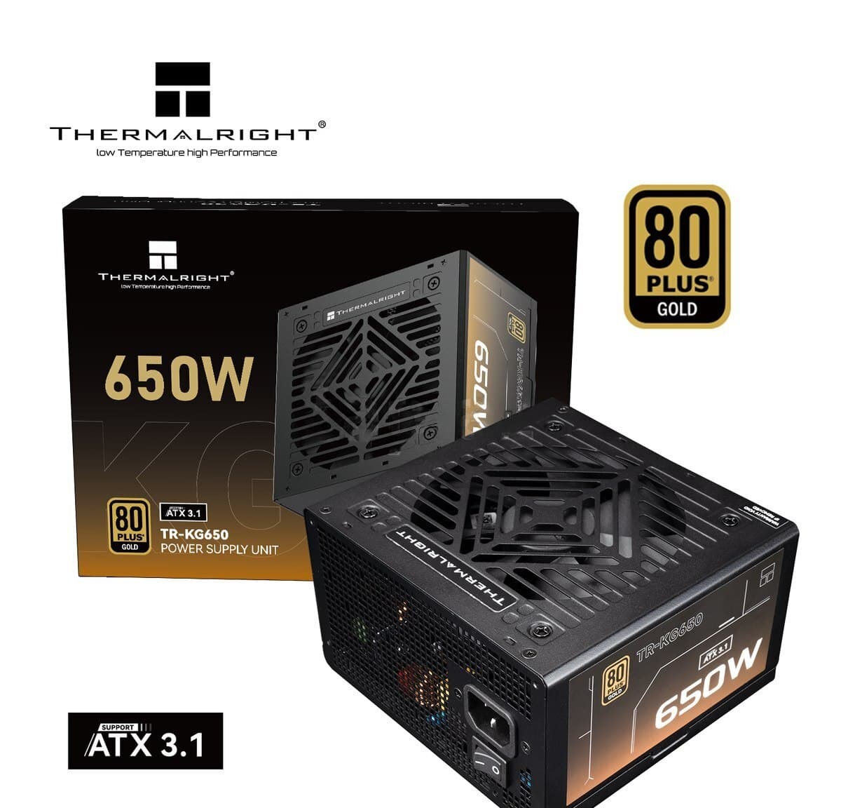 Enerji bloku Thermalright TR-KG650 650W 80+ Gold
