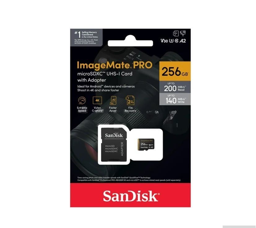 256 GB yaddaş kartı