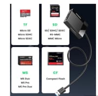Kart oxuyucu Ugreen 4-in-1 USB 3.0 — şəkil 5