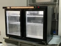 Bar üçün soyuducu vitrin 120x60x85 sm — şəkil 4