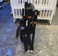 Uniseks uşaq yemək oturacağı, Qarışıq rəng — şəkil 3