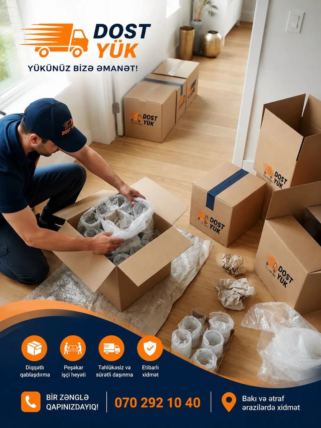 Peşəkar Yükdaşıma və Qablaşdırma Xidməti