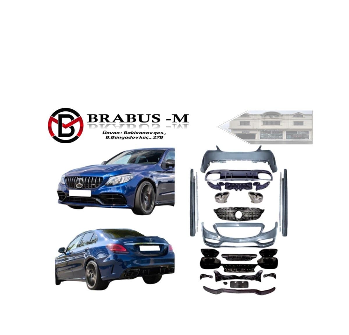 Body kit Mercedes W205