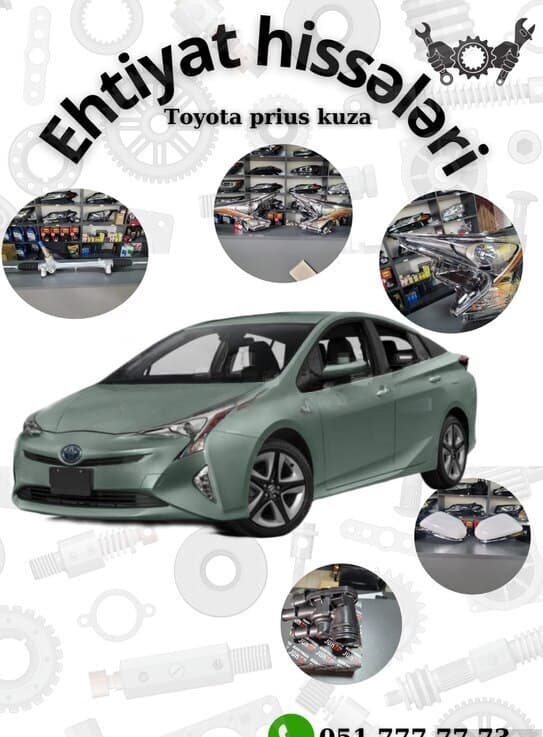 Ehtiyat hissələri Toyota Prius 2016-2020