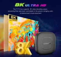 TV Box Mortal 8GB/256GB Android 16 8K WiFi — şəkil 2
