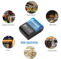 Termal çek printer 58mm Bluetooth/USB — şəkil 4