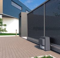Avtomatik qapı Alutech yana açılan — şəkil 17