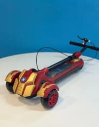 Uşaq skuteri Aykids 009 qırmızı — şəkil 4