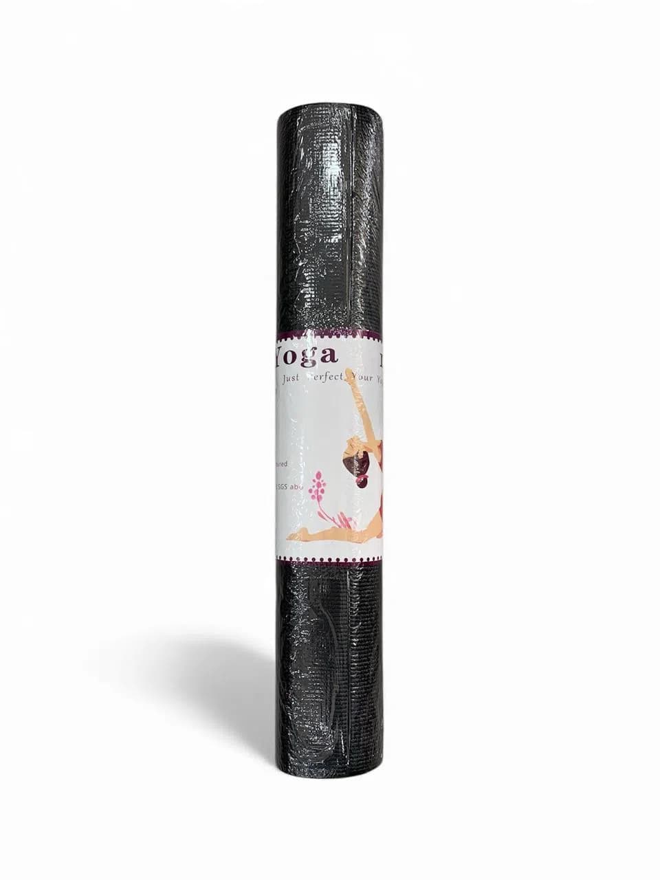 Yoqa matı MS 173x61 sm, 0.5 mm, qara