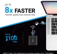 Xarici SSD PNY Pro Elite V2 1TB — şəkil 5