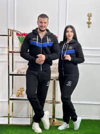Kişi idman geyimi, Qara rəng, 42 ölçü — şəkil 22