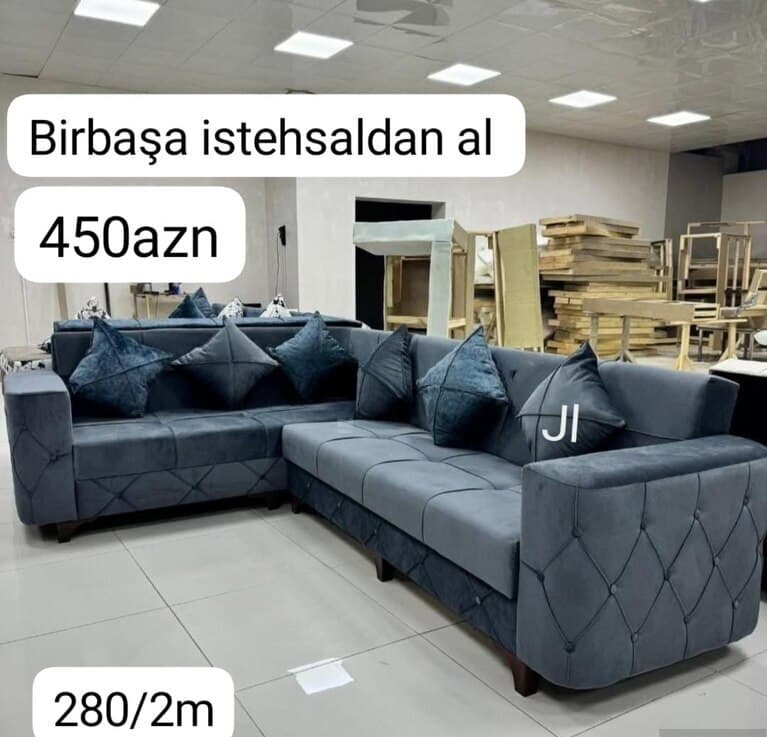 Künc divan, Qarışıq rəng