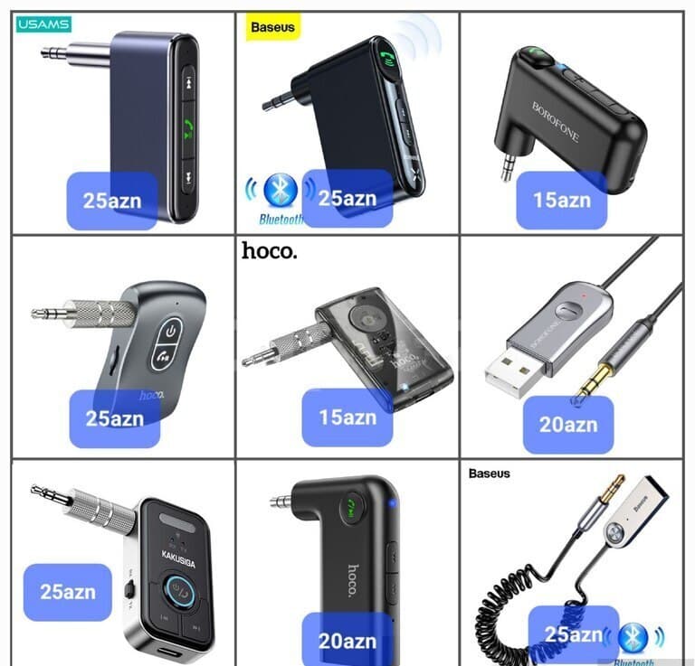 Qara rəng data kabel, AUX
