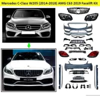 Body kit Mercedes W221 və S63 — şəkil 12