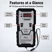 Avtomobil açarı RF/IR tezlik test cihazı — şəkil 3