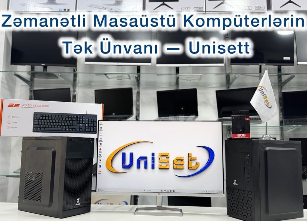 Intel i5 Masaüstü Kompüter Dəsti (8GB RAM, 240GB SSD)