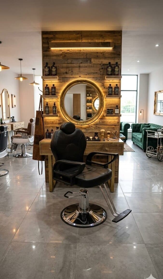 Salon kreslosu bərbər və gözəllik salonu üçün