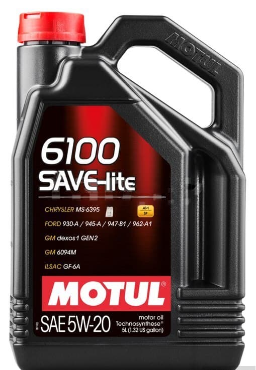 Motul 6100 Save-lite 5W-20 5LT Mühərrik Yağı