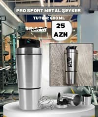 Termos Alüminium material, Gümüşü rəng — şəkil 1