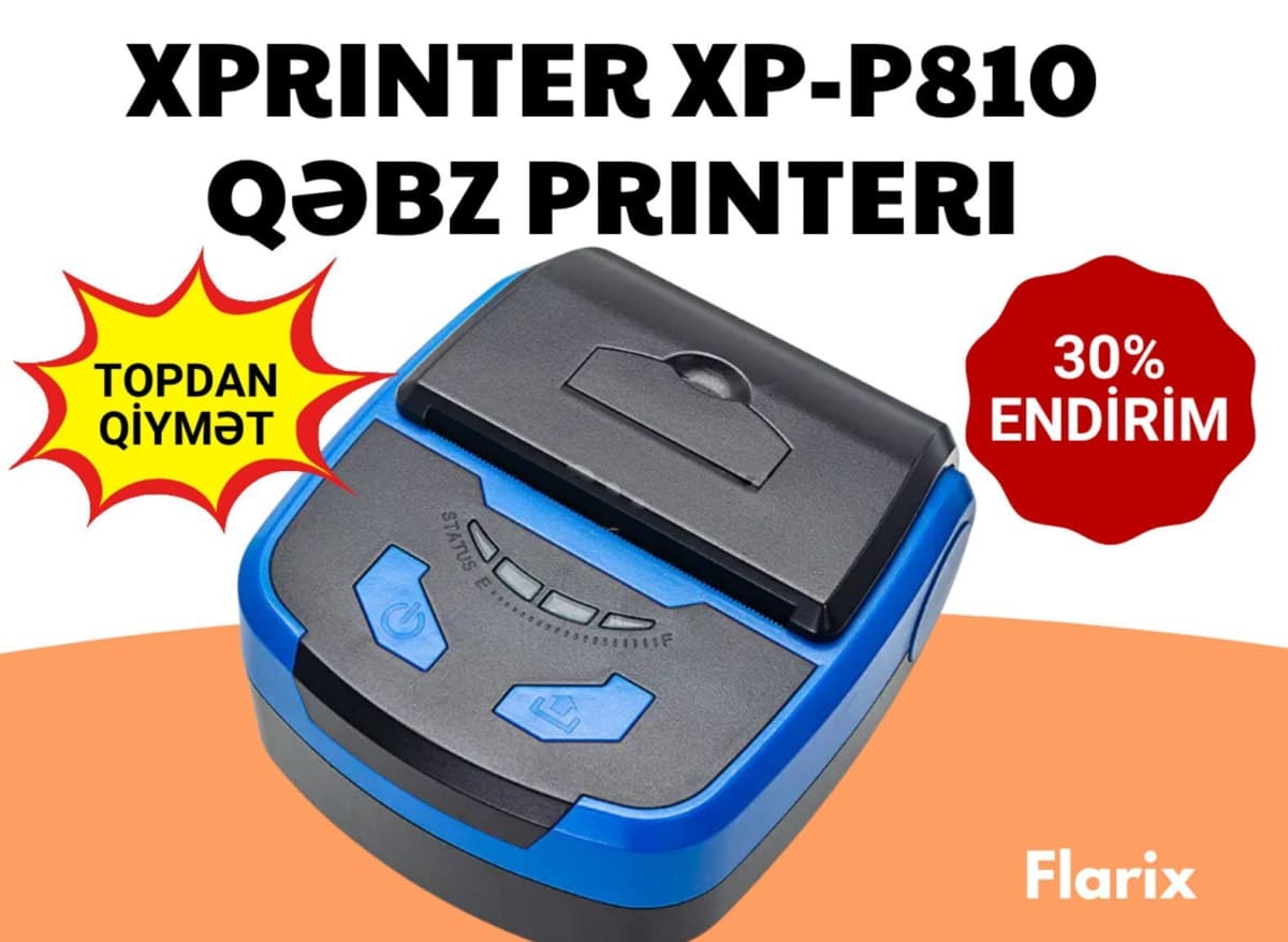 Qəbz printeri Xprinter XP-P810