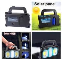 Günəş Panelli Fənər və Powerbank — şəkil 1