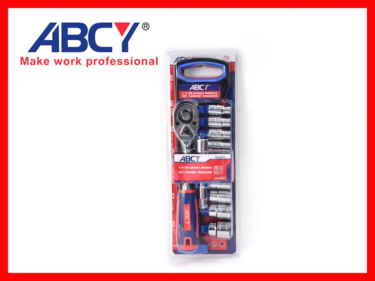 ABCY B24225 12 hissəli açar və başlıq dəsti